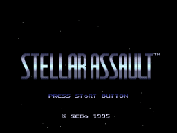Shadow Squadron - Stellar Assault Title Screen